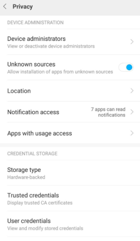 Enable Unknown Sources - Emus4u App APK