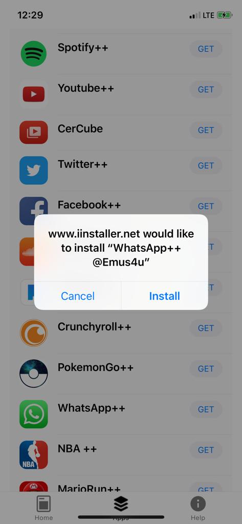 Install WhatsApp++ on iPhone/iPad - Emus4u