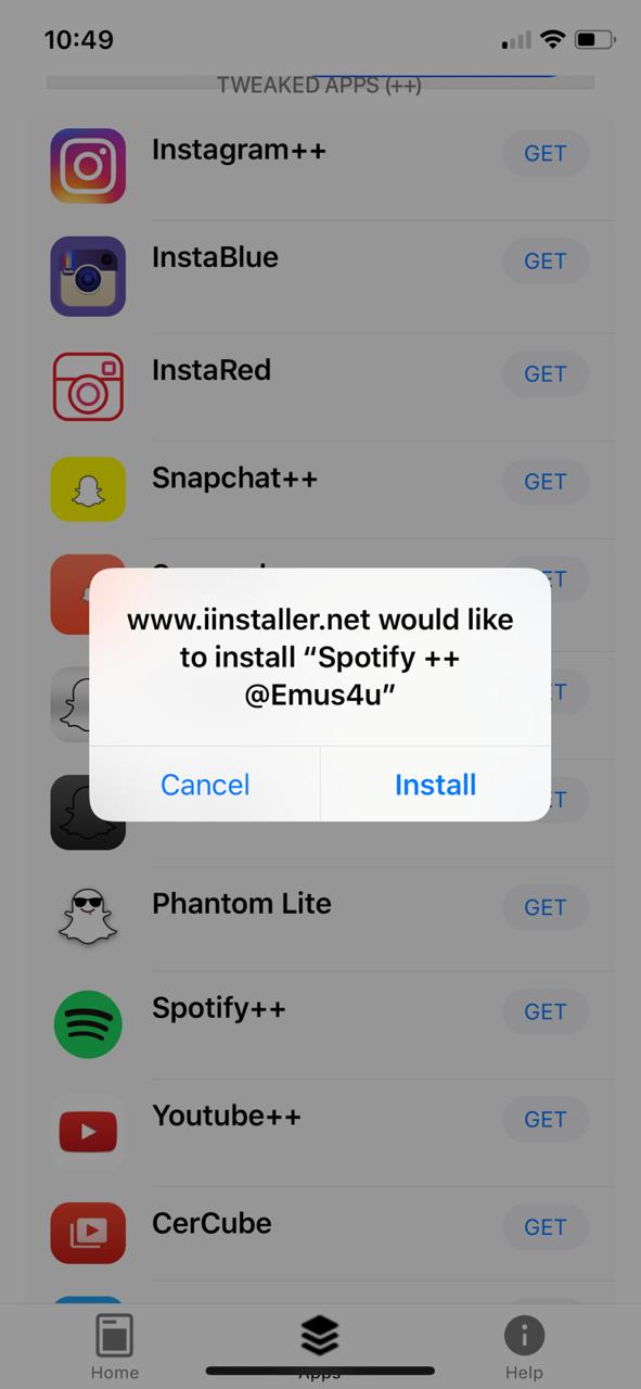 Install Spotify++ on iOS Without Jailbreak
