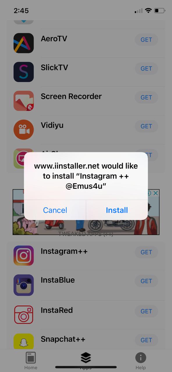 Instagram++ Download on iOS - Emus4u