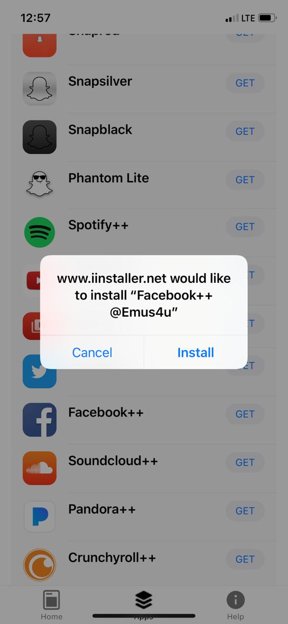 FaceBook++ on iOS - No Jailbreak - Emus4u