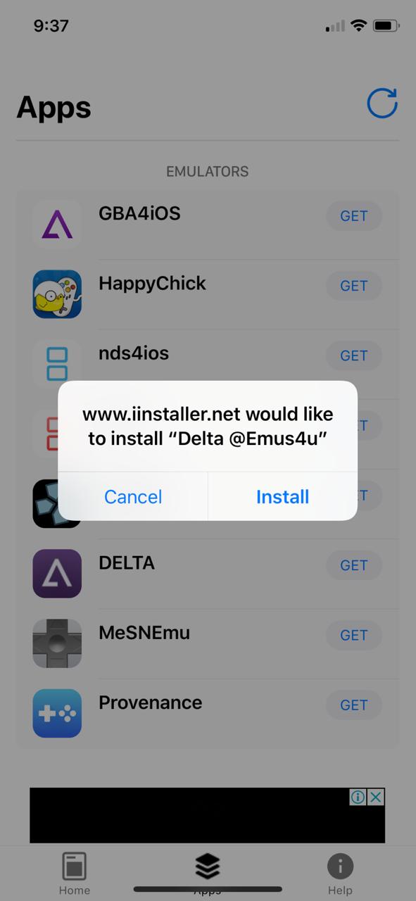 Delta Emulator on iPhone/iPad